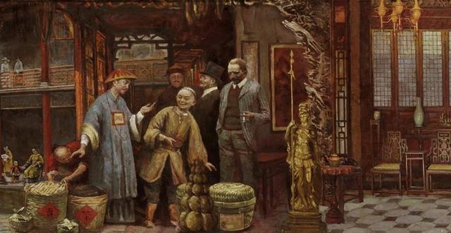 消息传到伍秉鉴处,伍秉鉴当即找来这位几近破产的美国商人,然后操着一