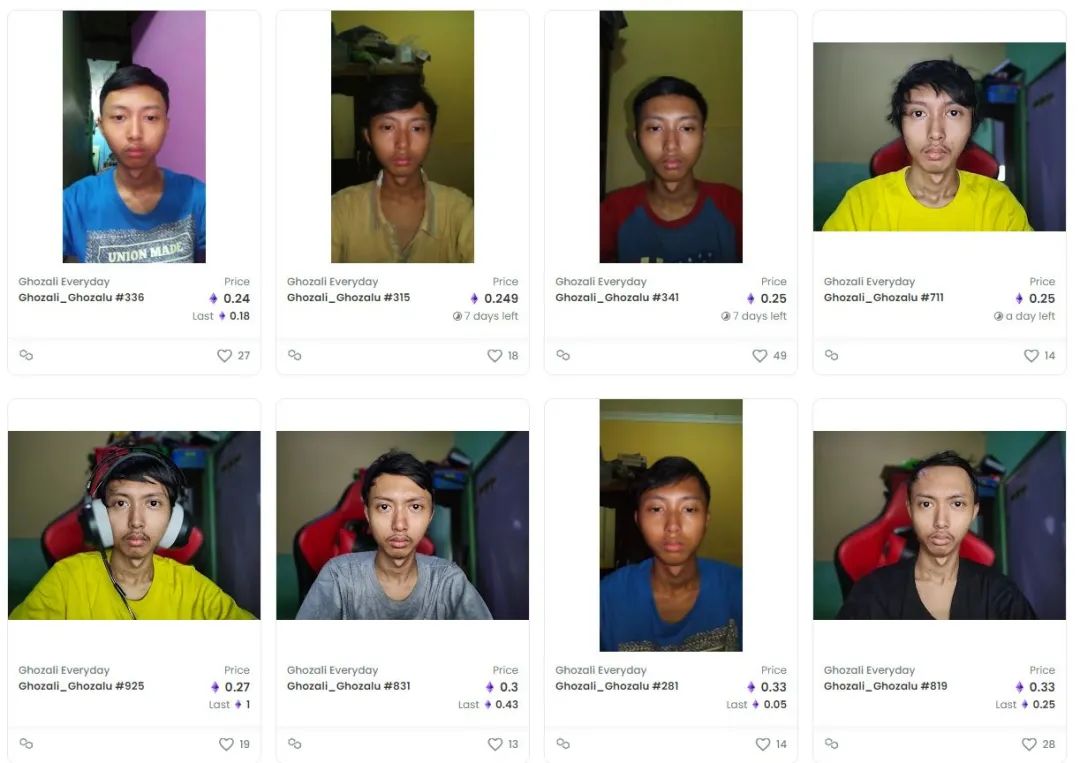 印尼小哥把900多张自拍照打包拍卖短短4天赚了百万美元这