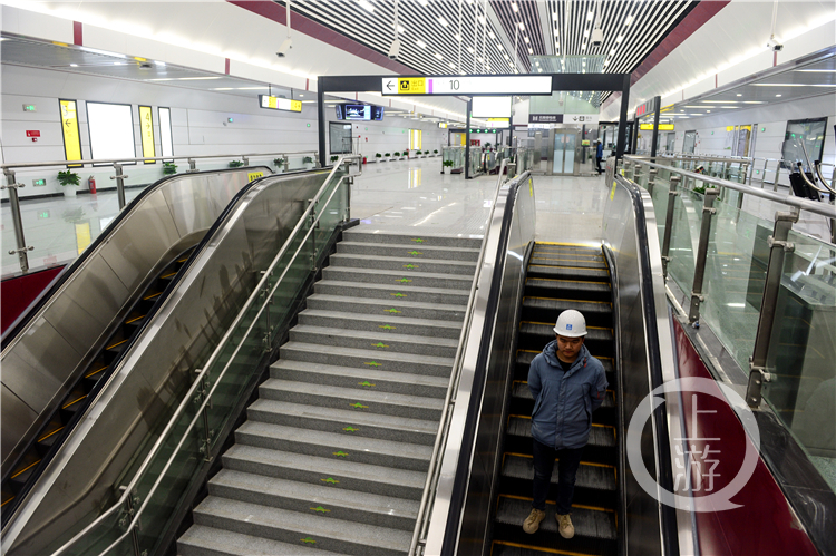 轨道九号线即将通车首批乘客探营特色站点