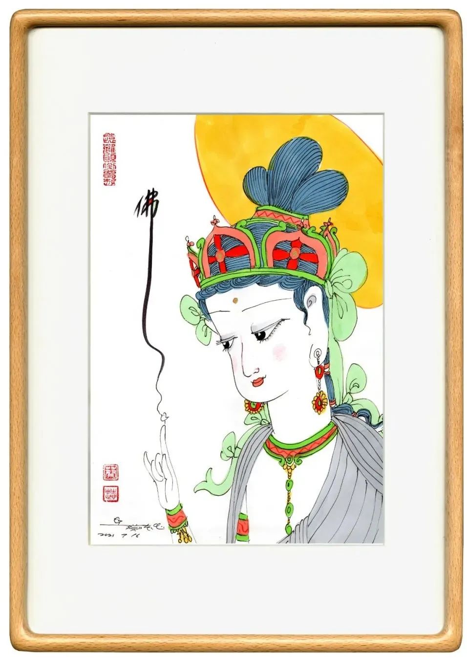 著名漫画家蔡志忠达摩禅之见性成佛