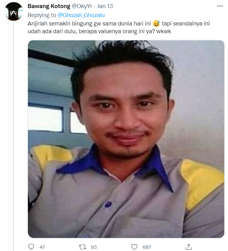 印尼小哥把900多张自拍照打包拍卖短短4天赚了百万美元这