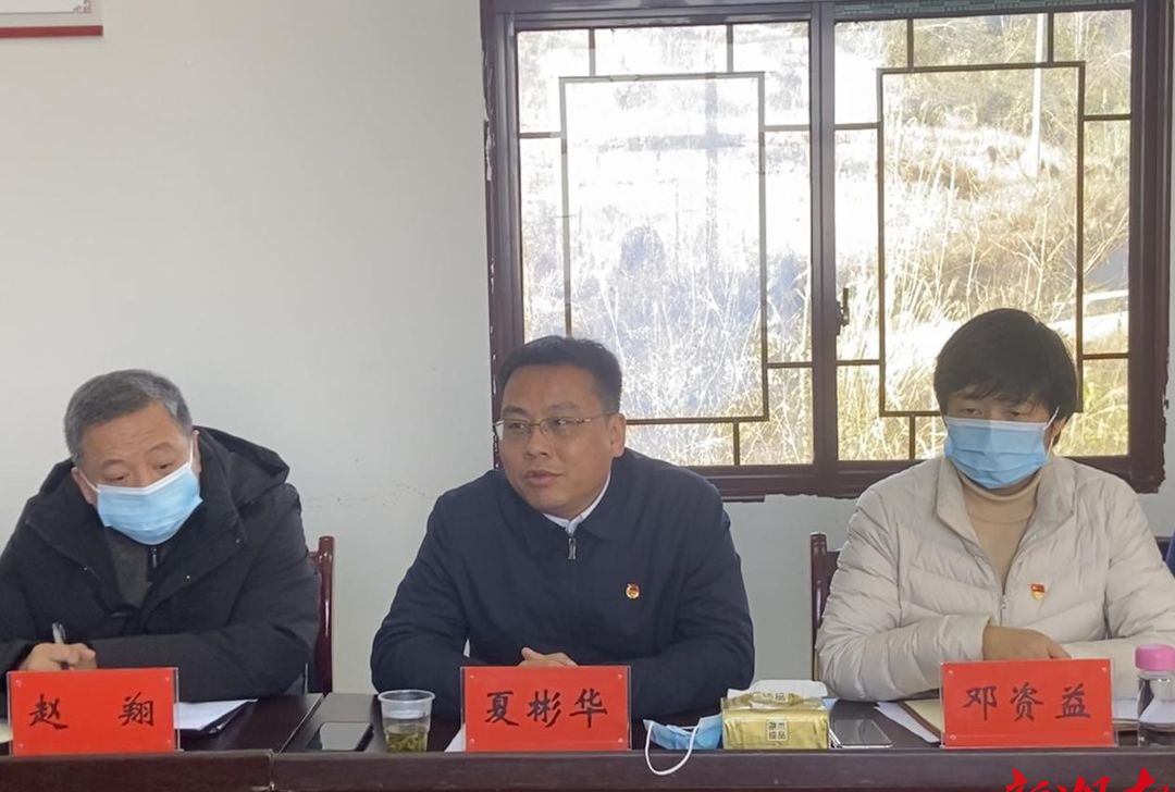 团省委副书记夏彬华到龙山县茨岩塘镇树溪村走访调研