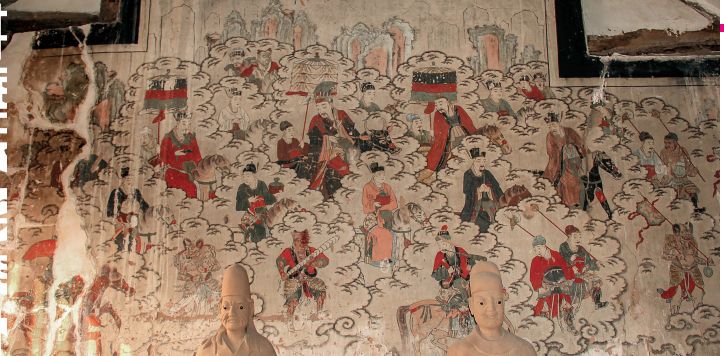 山西盂县西盂北村泰山庙壁画考释