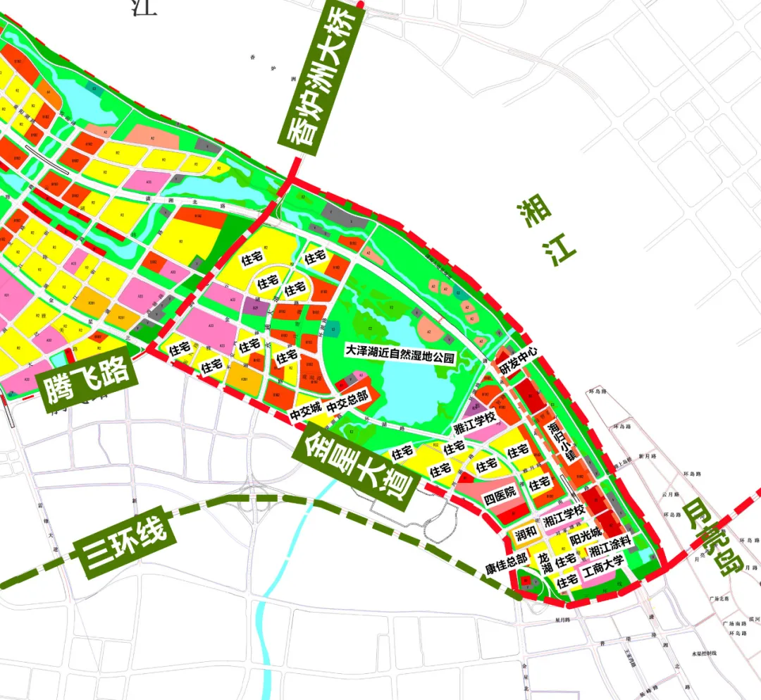 下一个置业风口长沙湘江新区要瞰湖湖湖生威