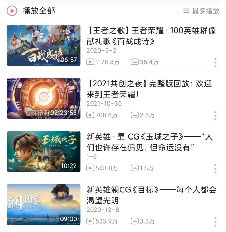 为什么《王者荣耀》的CG动画越来越长了休闲区蓝鸢梦想 - Www.slyday.coM