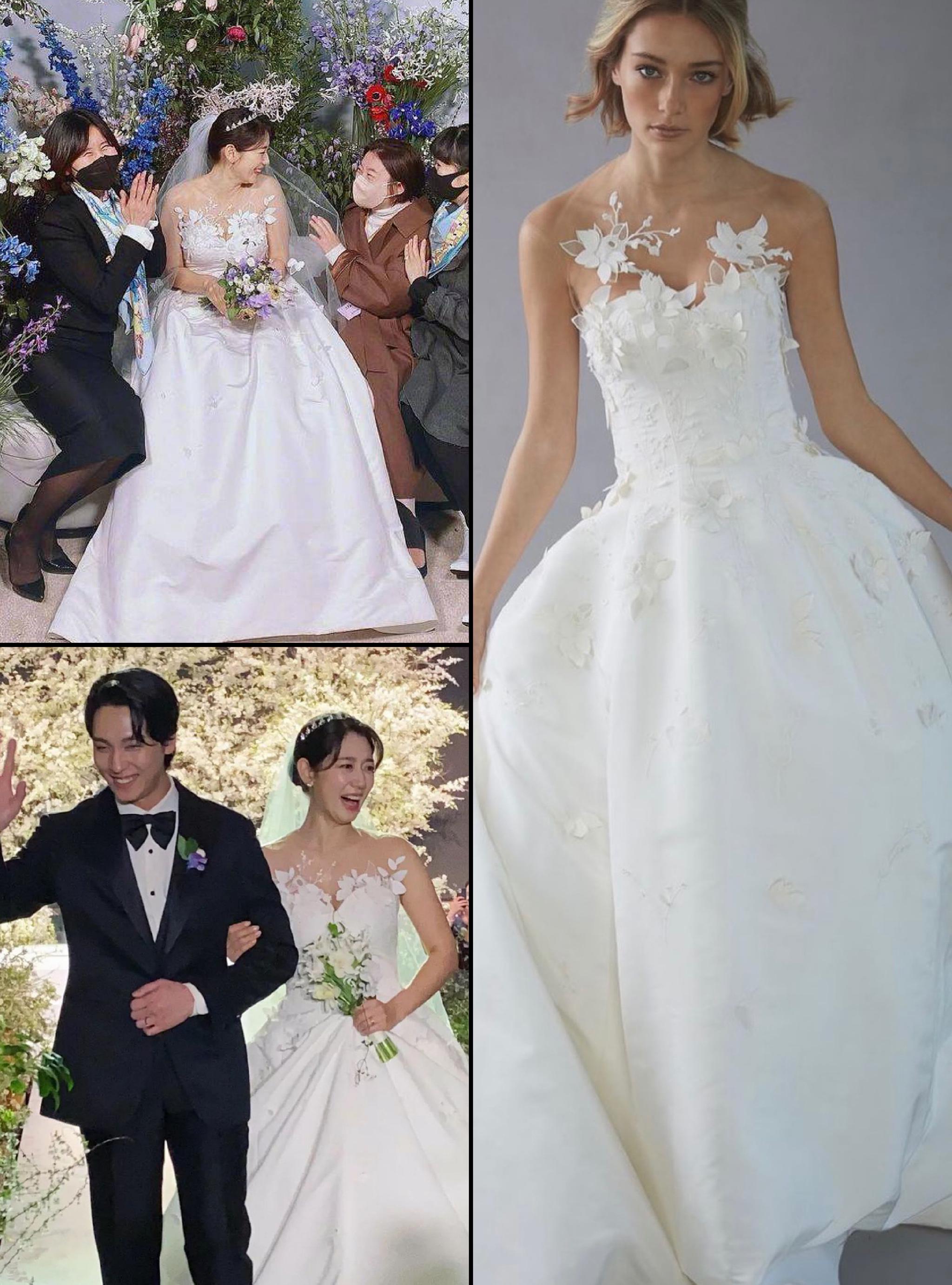 朴信惠结婚照图片