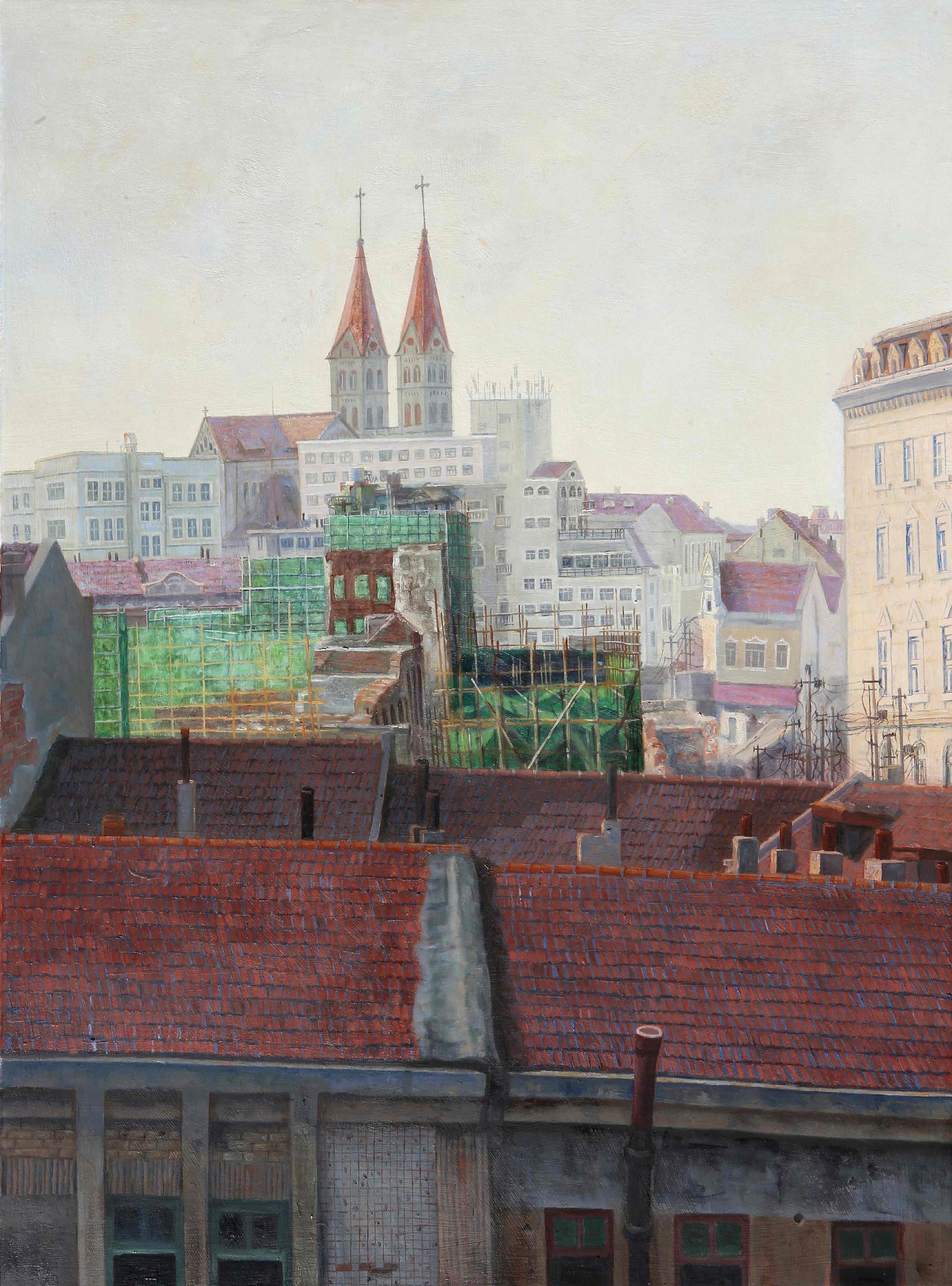 油画家黄瑞坦培拉风景写生作品系列展示