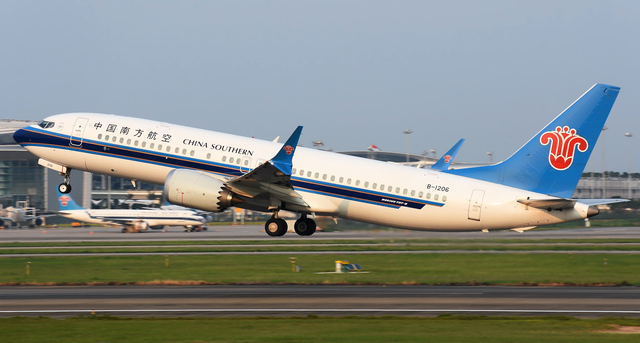 中国南航首架737max停飞近3年后首次完成试飞旗下一共有24架