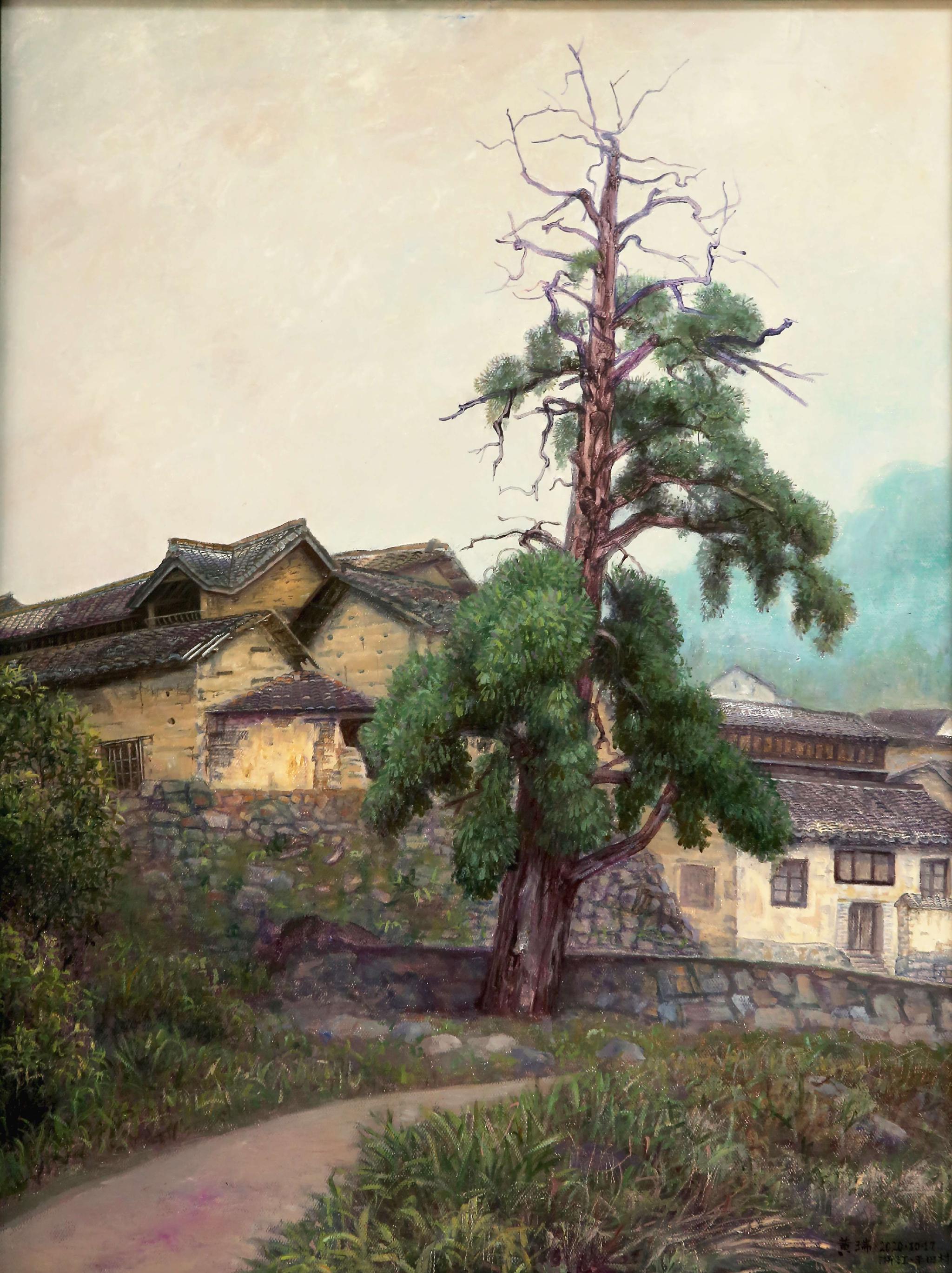 油画家黄瑞坦培拉风景写生作品系列展示