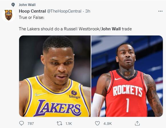 威少换沃尔湖人需出够选秀权回顾他3次交易龟哥最差为4换4