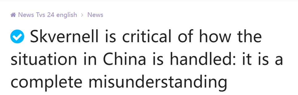 “要是我掌权，就不会允许（对华）出现这种情况！”