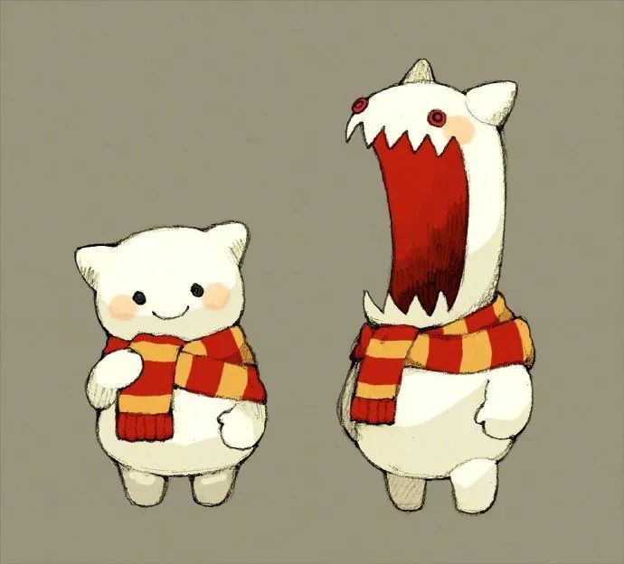 画师笔下的反差萌小怪物,有点喜欢诶!|怪物|画师|笔下_新浪新闻