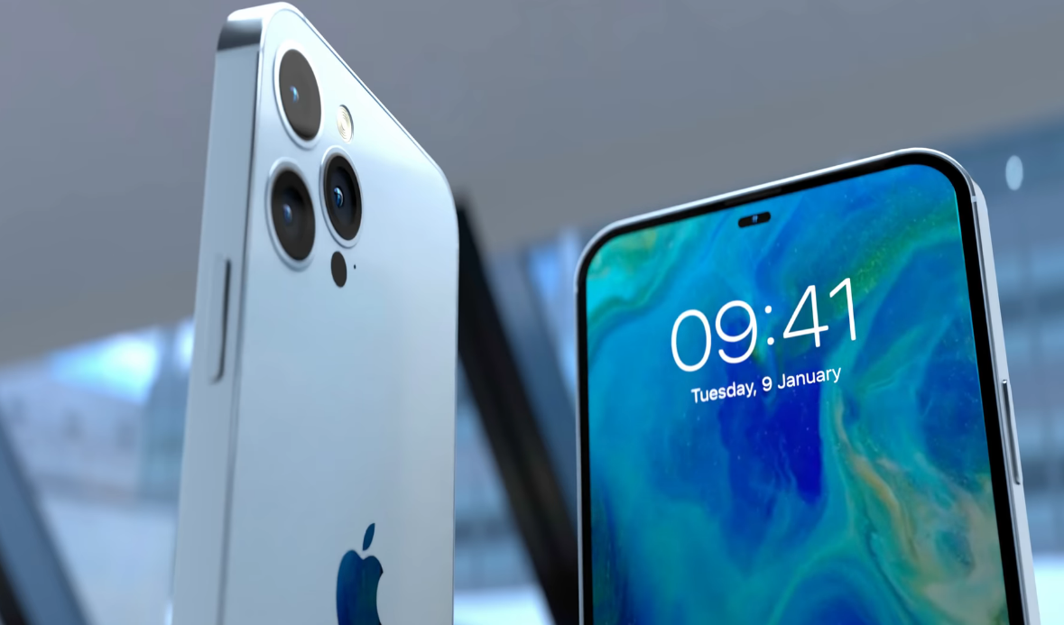 iphone14promax渲染图药丸屏50w快充搭载m1性能再造巅峰