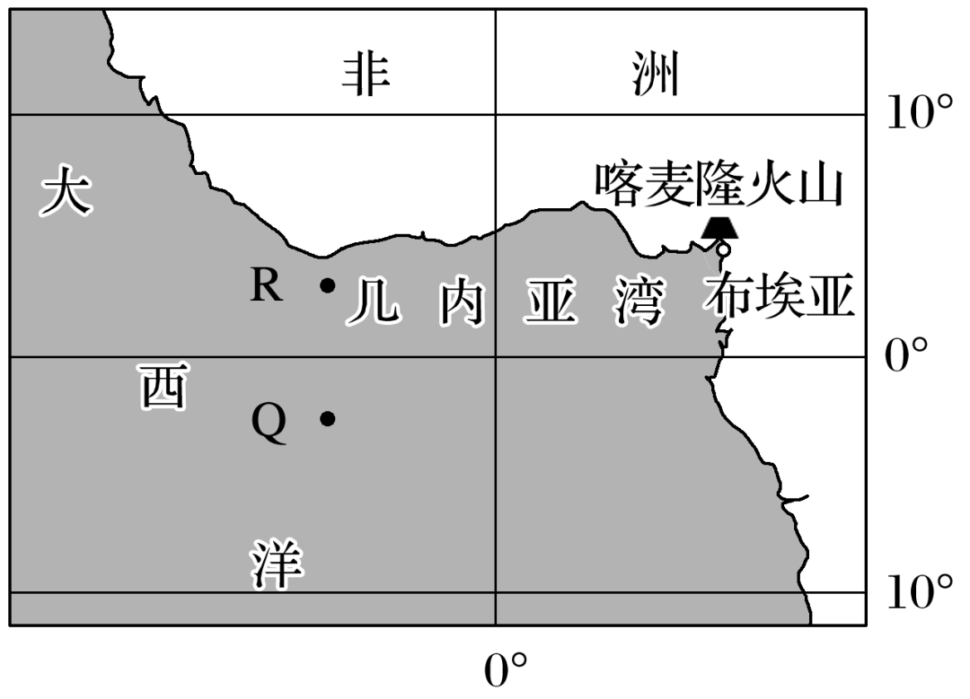 布埃亚有"非洲雨极"之称,以下与其成因没有关联的是(      )a.