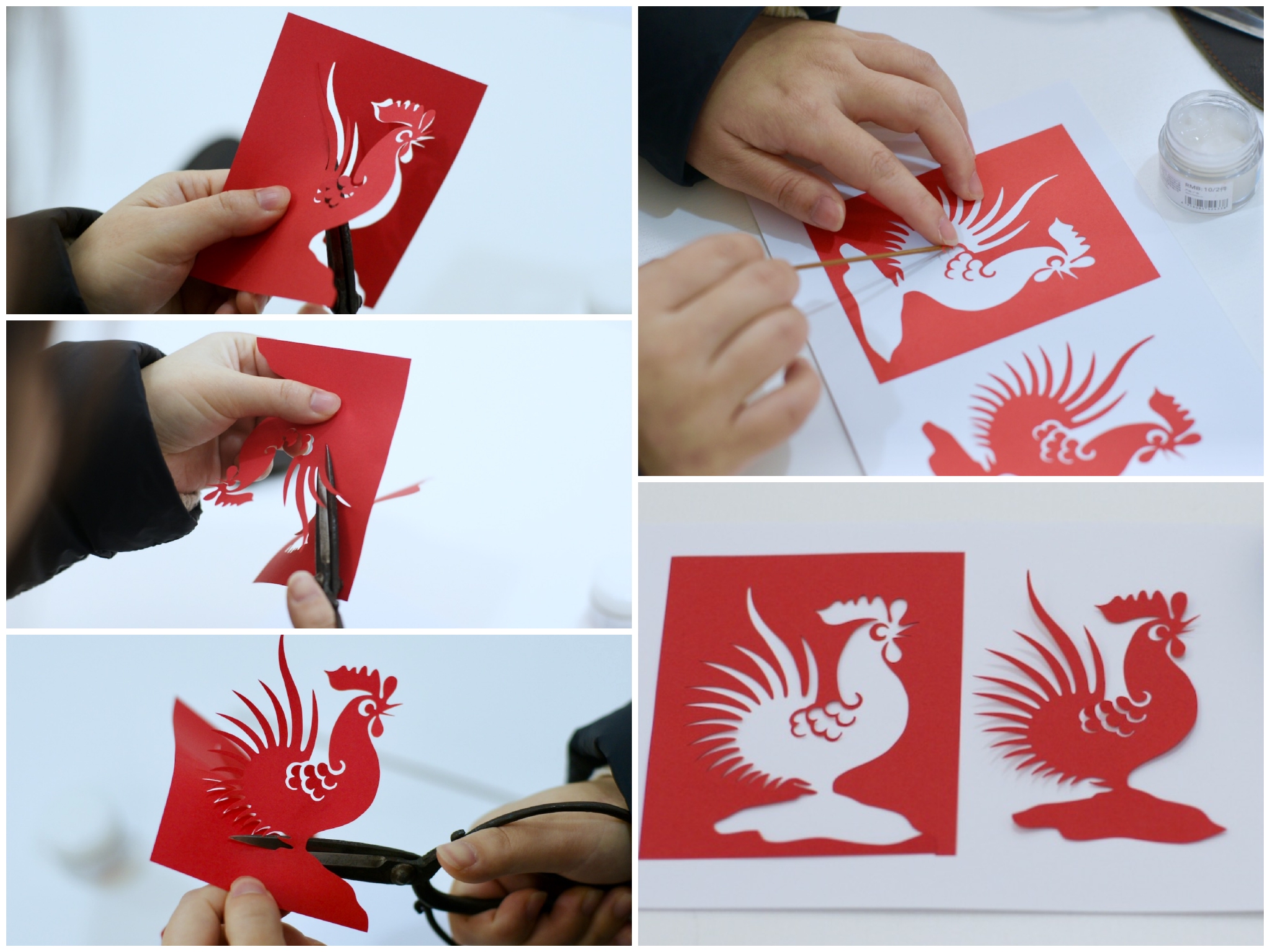 手艺年味跟着上海剪纸传人一起剪出新春吉祥