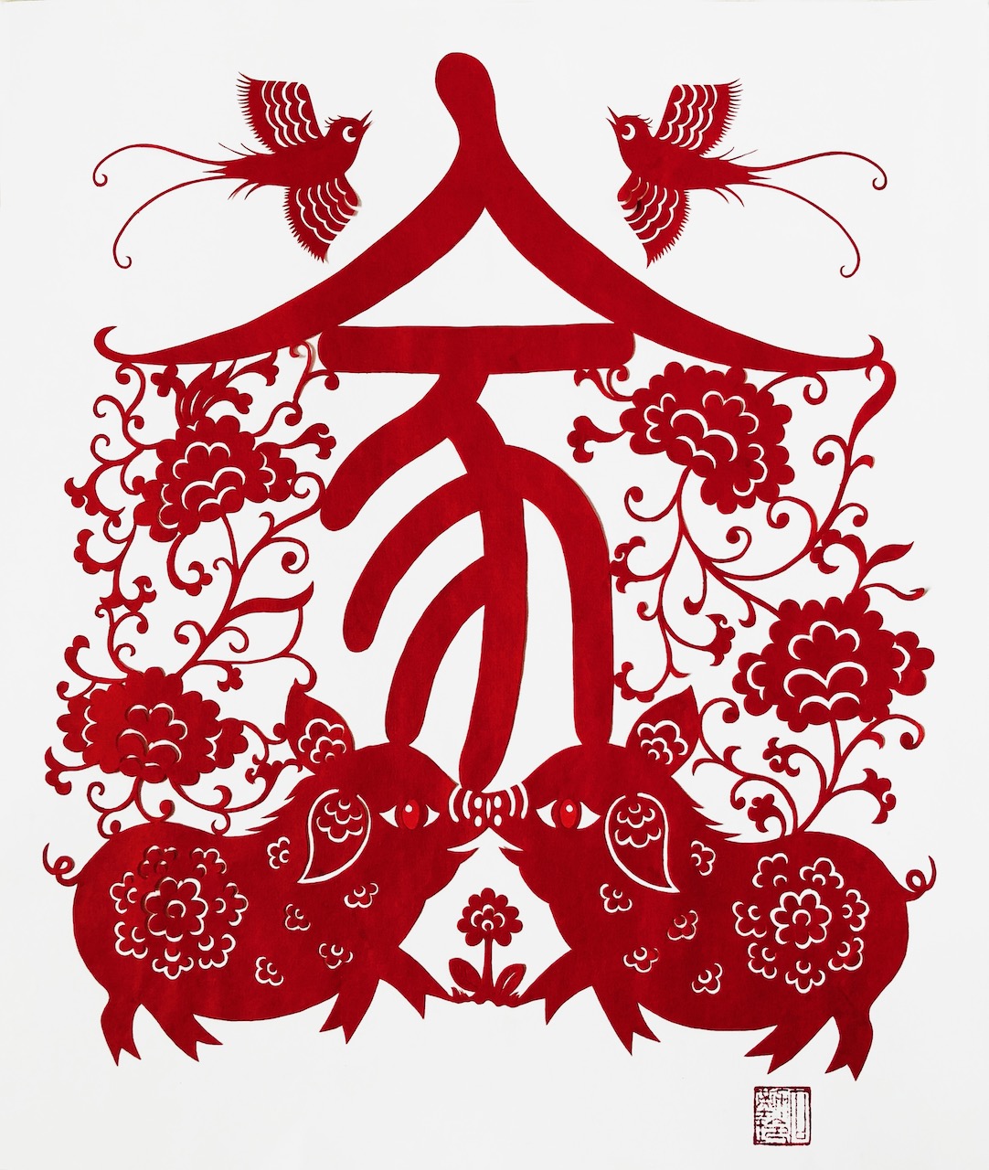 手艺年味跟着上海剪纸传人一起剪出新春吉祥