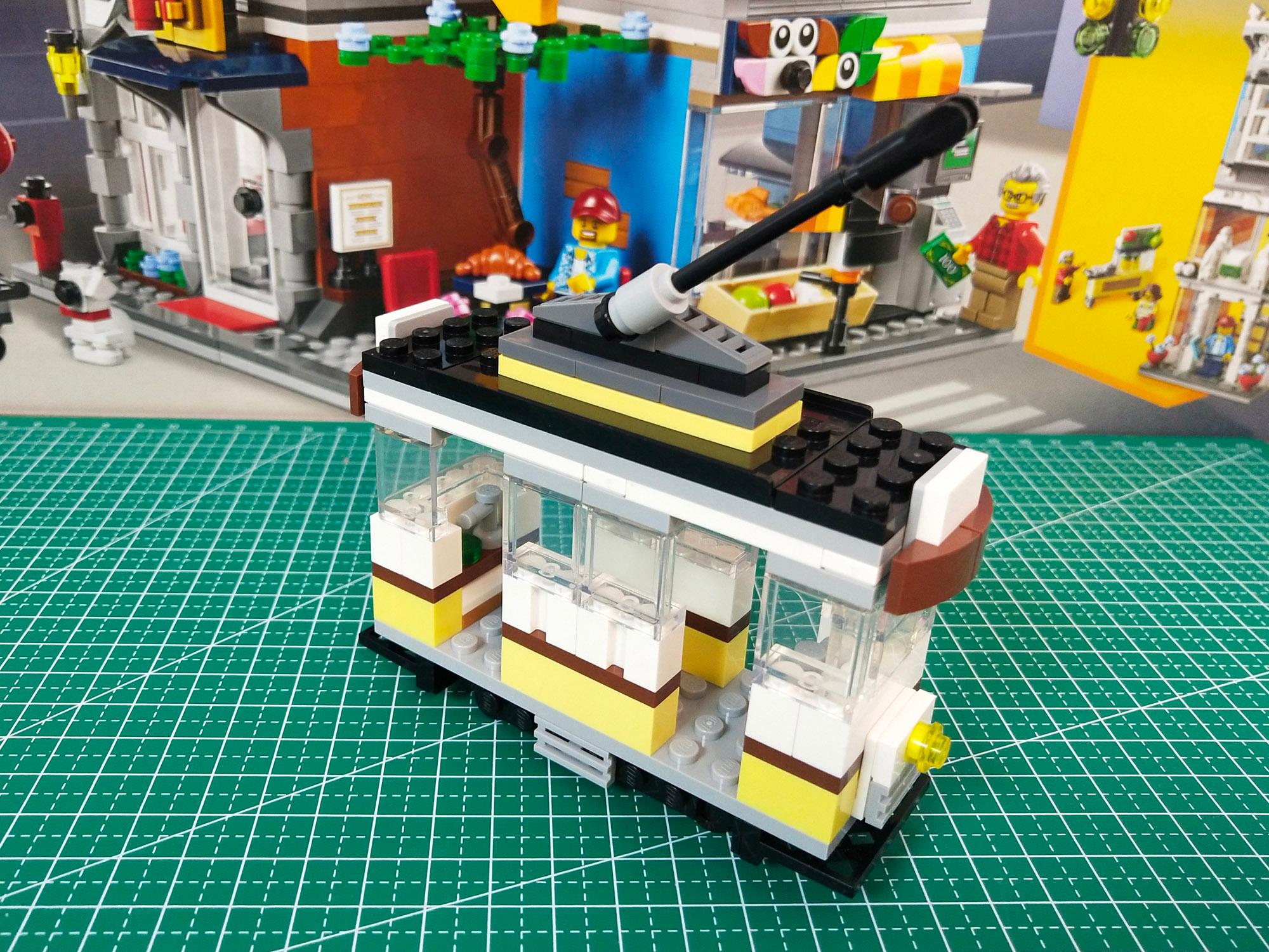 乐高创意百变31097创意三合一宠物店与咖啡厅排楼