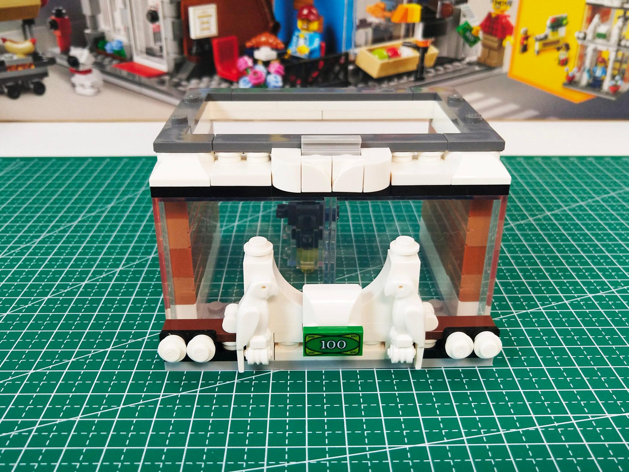 乐高创意百变31097创意三合一宠物店与咖啡厅排楼