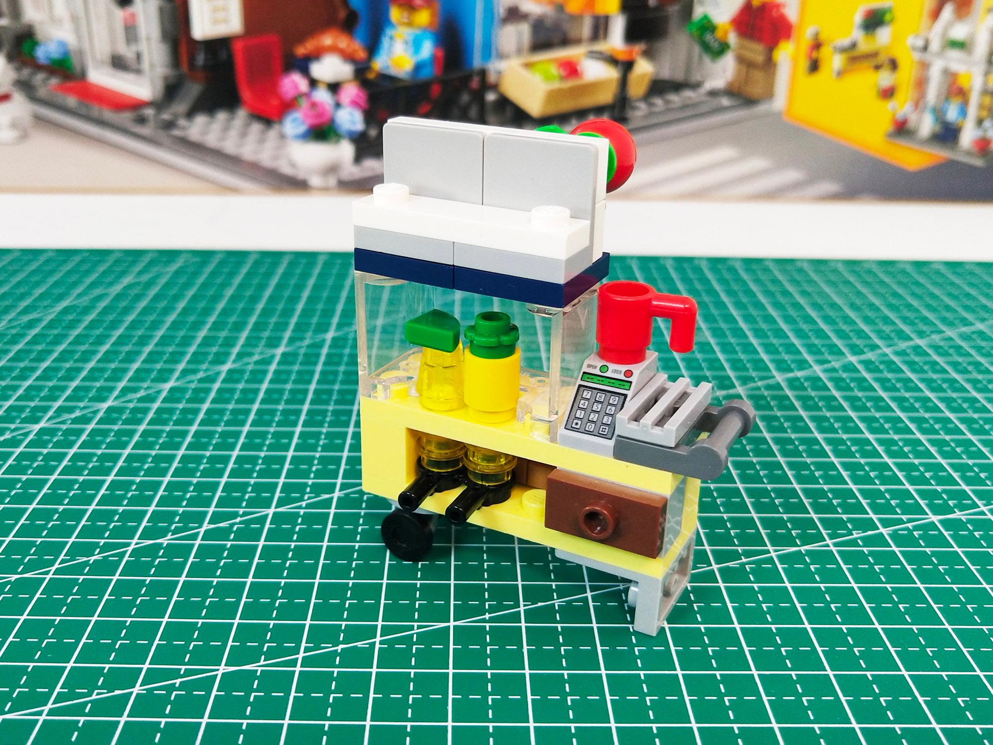 乐高创意百变31097创意三合一宠物店与咖啡厅排楼