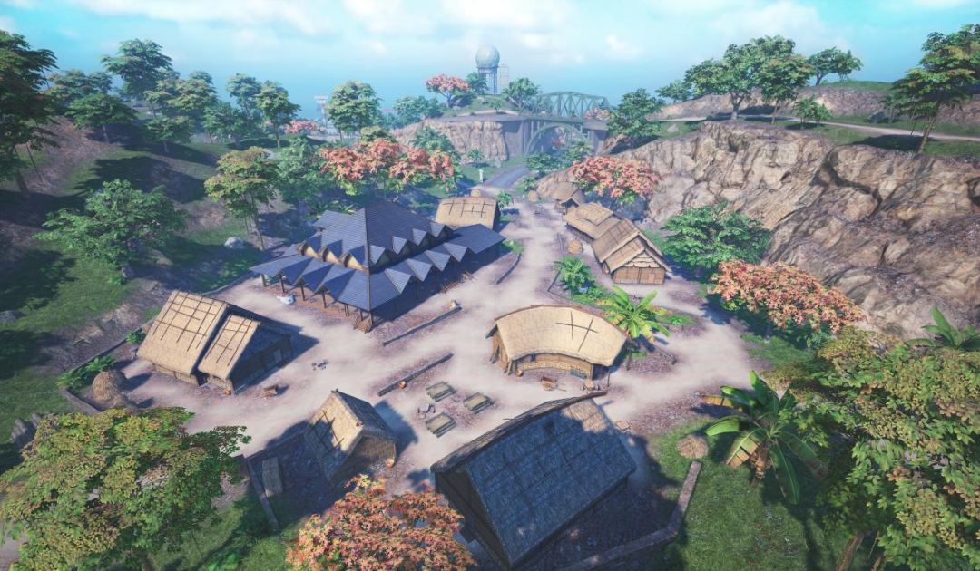 和平精英新地图度假岛一局十分钟落地即开打