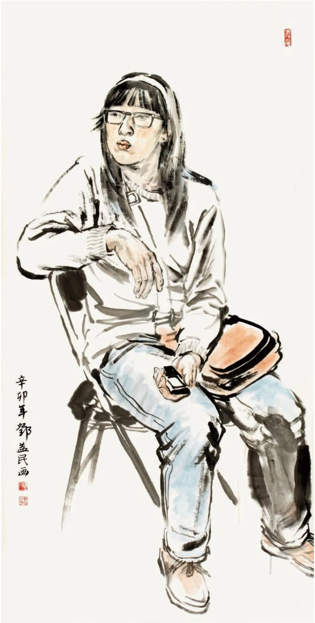 邓益民教授著水墨人物画教程出版