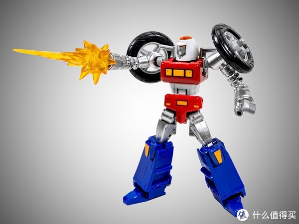 actiontoys天威勇士萨尔魔正义与邪恶兼顾的多面变形玩具