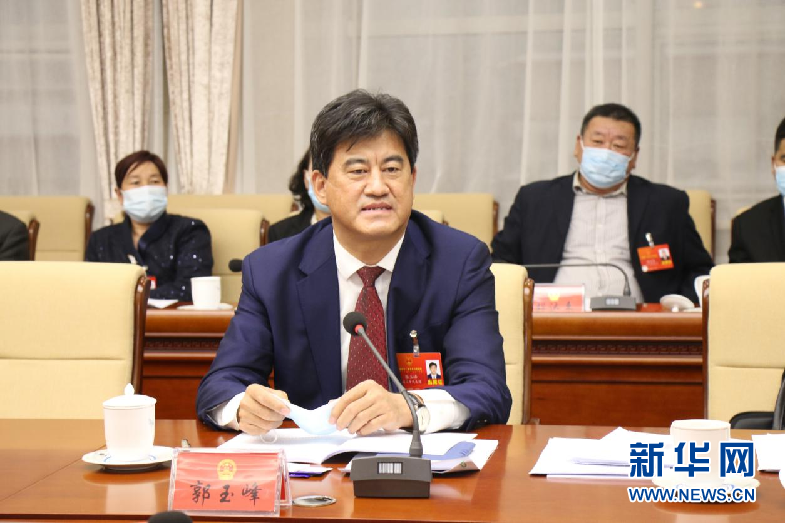 内蒙古自治区人大代表,通辽市委副书记,市长郭玉峰.