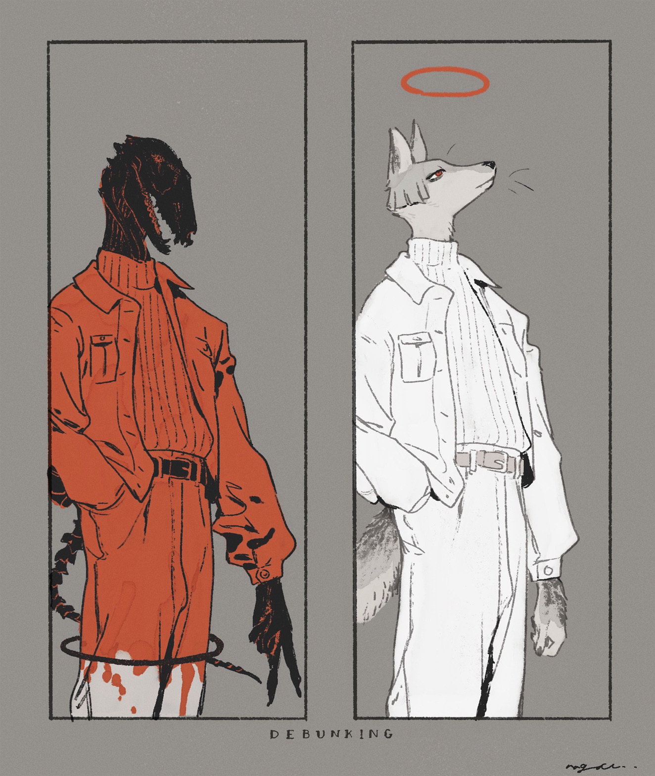 天使和恶魔的感觉有点带感twimucknagabe