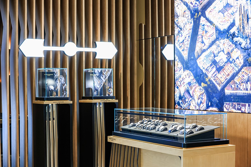 瑞士高级制表品牌gp芝柏表进驻三亚国际免税城