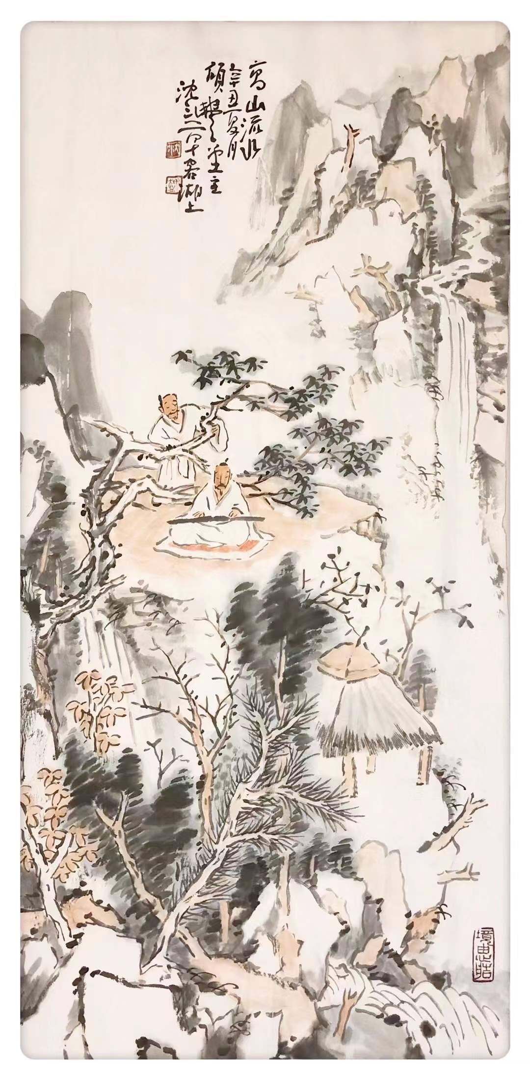 当代上海文人画作品选__财经头条