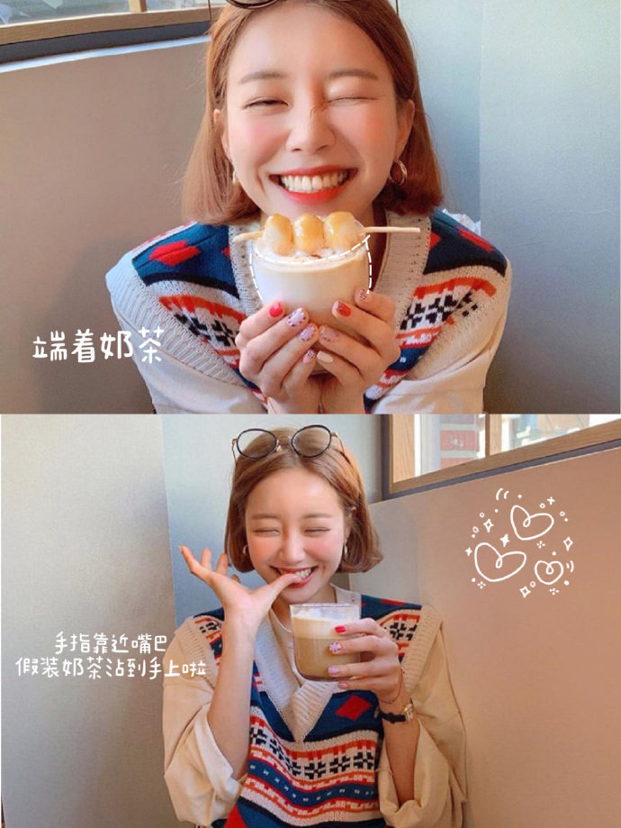 36个拍照姿势合集吃东西这样拍才好看