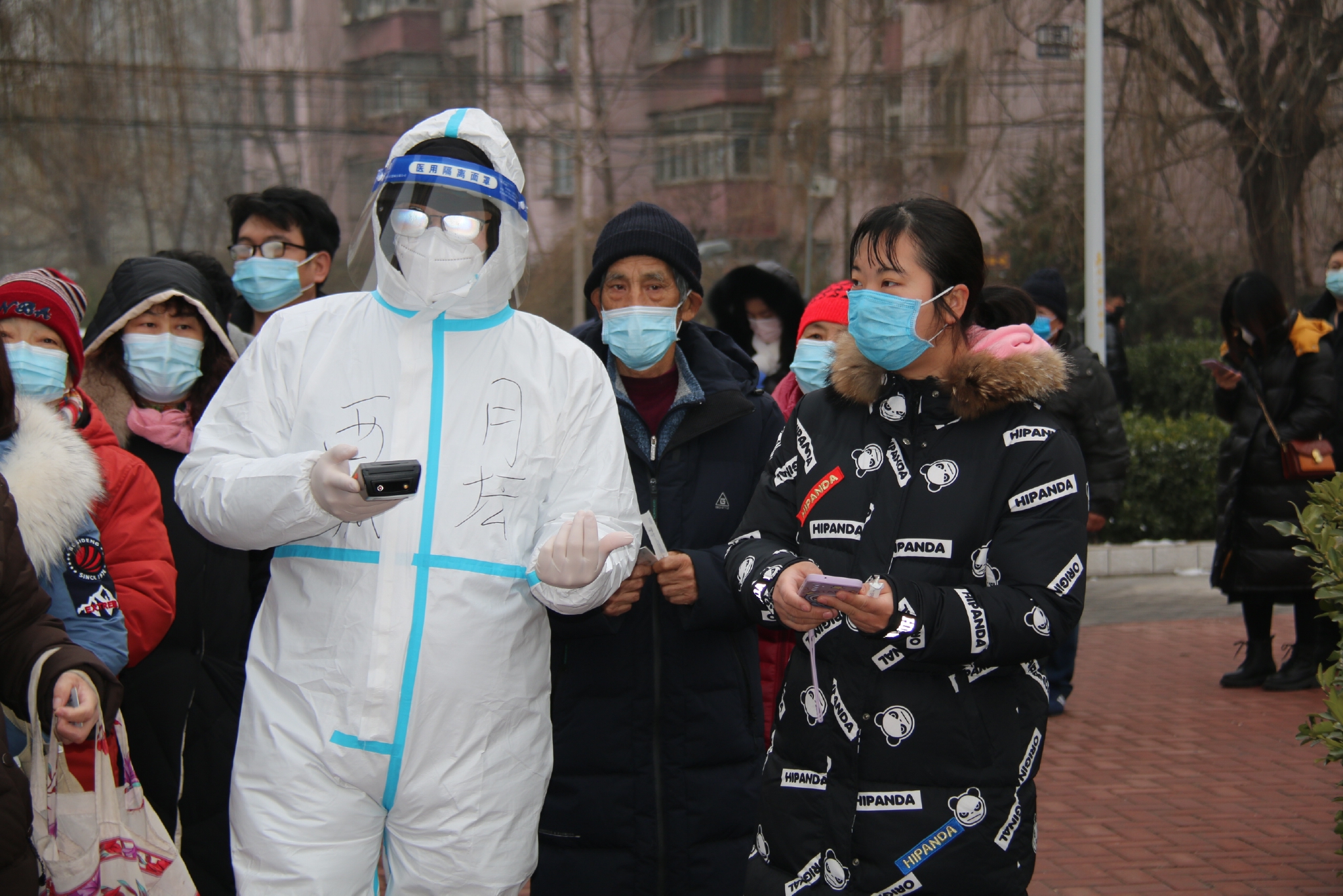 西城支援丰台核酸采样疫情中感受居民温暖