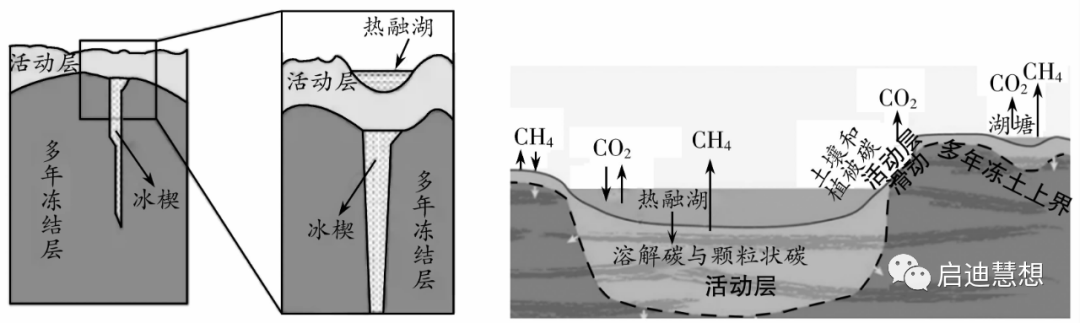 【新微专题】冰土地区的热溶地貌与热溶湖形成|答案_新浪新闻