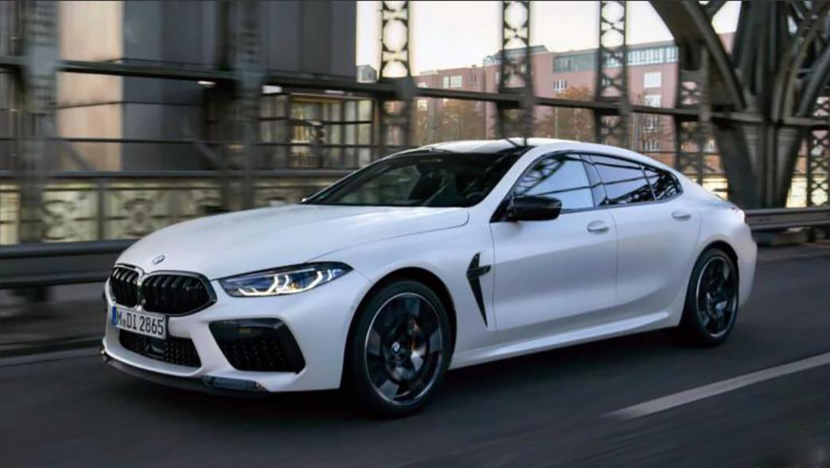 从外观上来看,新款的宝马m8依然是拥有着较为扁平,狭长的外观设计