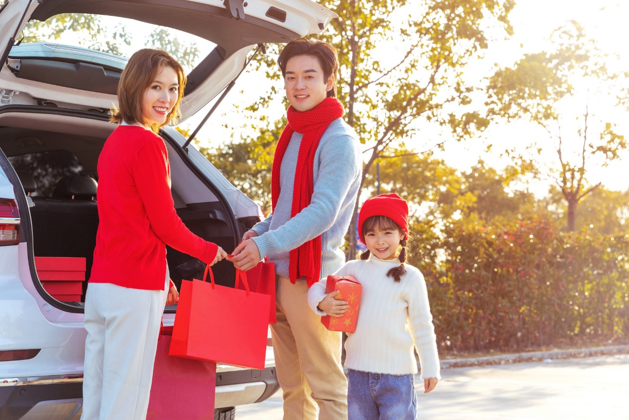 带上车载冰箱自驾回家满满都是幸福感