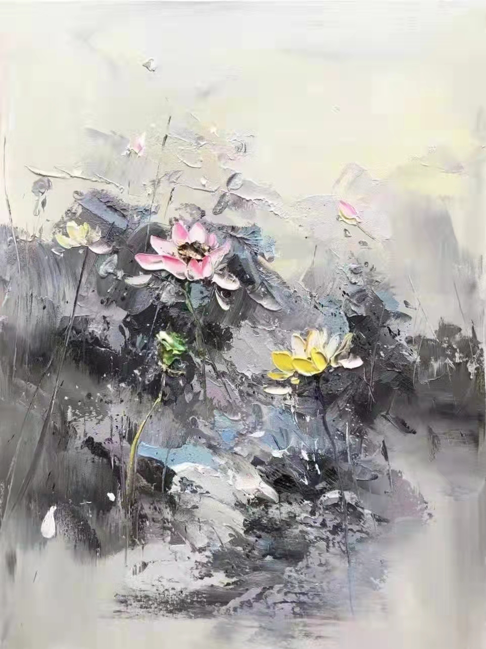 具最有收藏价值的油画艺术管俊油画作品欣赏