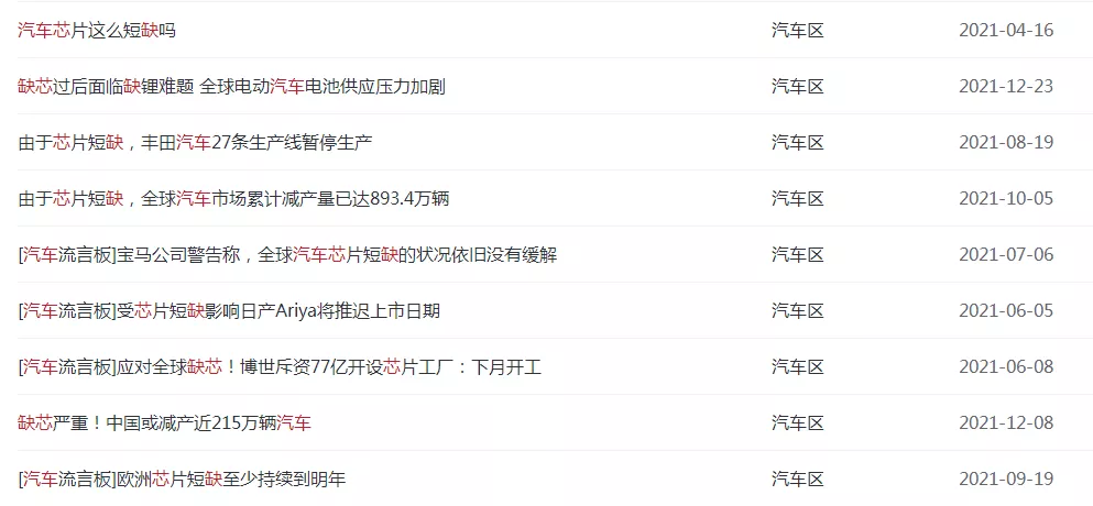多家车企陷入减配“罗生门”：缺芯背后，谁都是有苦难言？