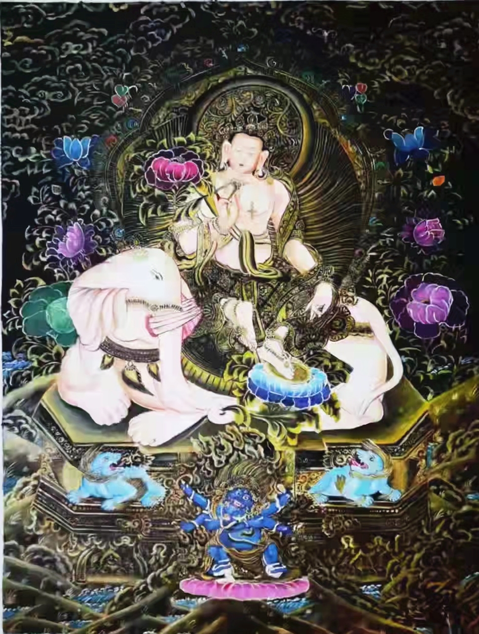 具最有收藏价值的油画艺术管俊油画作品欣赏