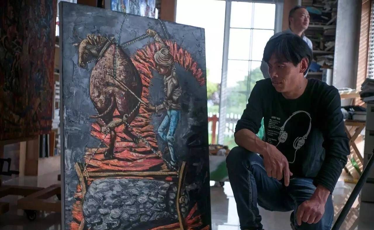 农民画家熊庆华苦练画画20年专家建议回家种地