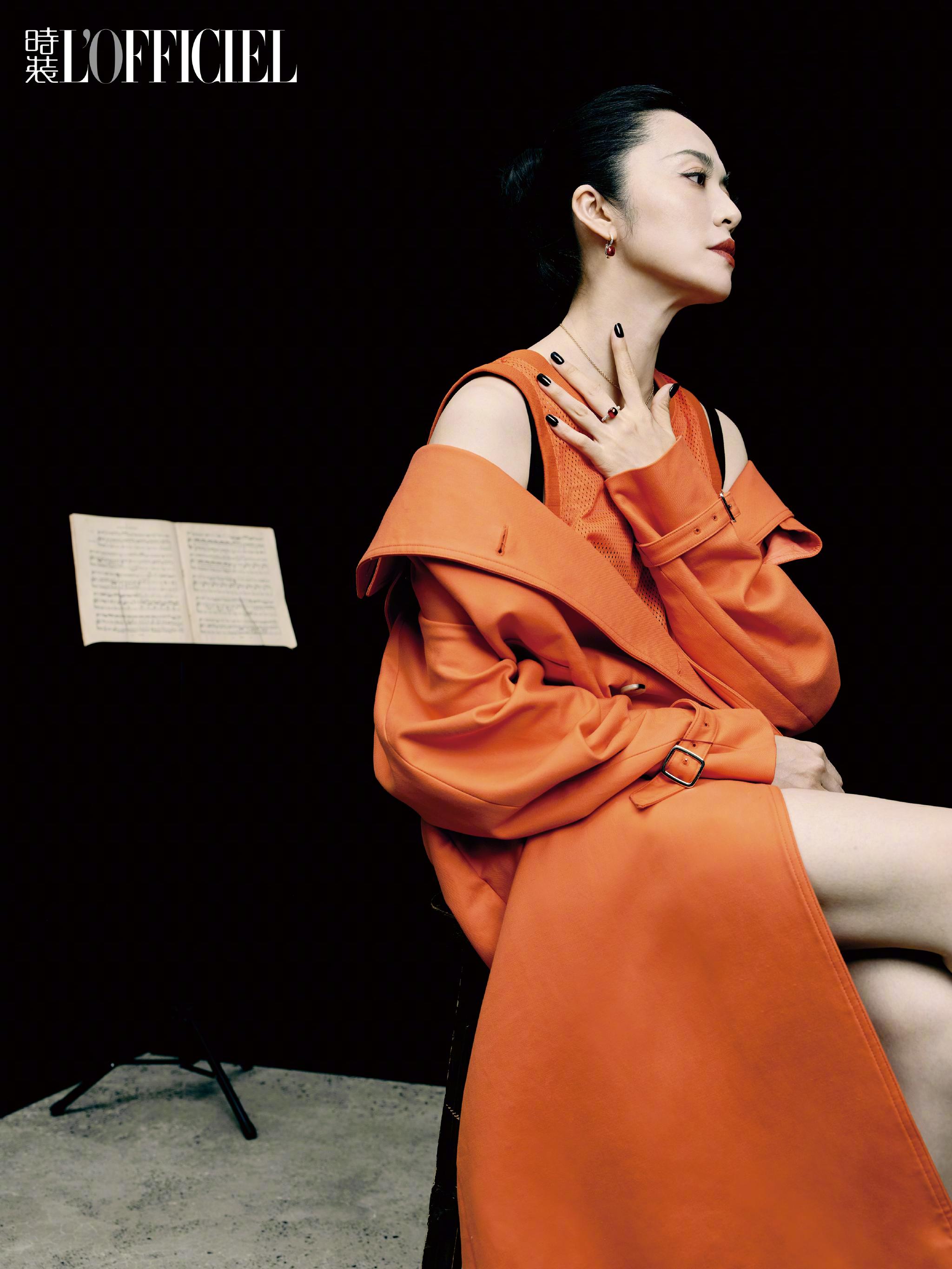 姚晨登时装lofficiel二月刊双封面