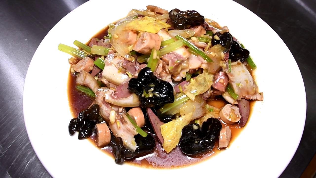 菏泽大厨教你做过年菜——大拌猪杂