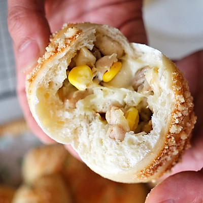 藤椒芝士鸡肉包|玉米|藤椒|芝士_新浪新闻