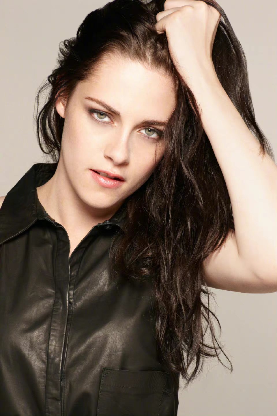 kristen stewart10年前的一组极清写真 高级建模脸|建模|写真_新浪