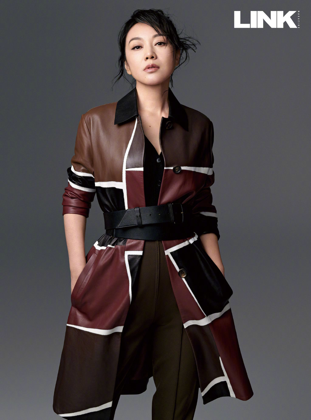 闫妮link杂志冬春刊写真