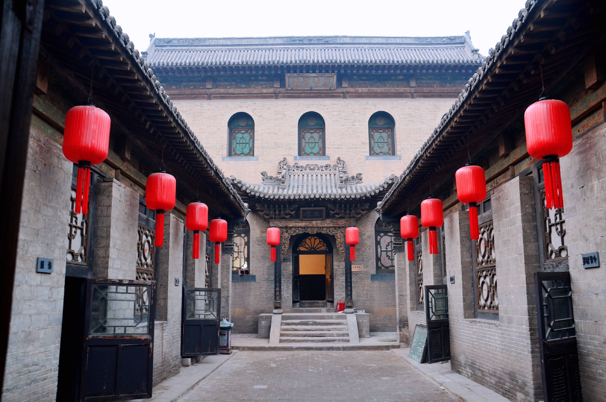 山西乔家大院过大年感受现实与梦境网友还是晋商年味浓