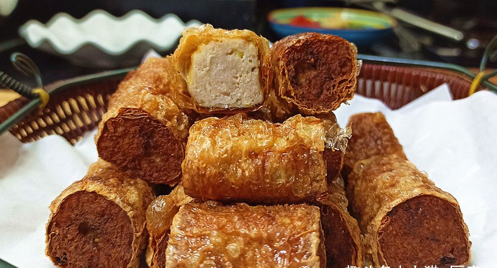 教你过年在家做干炸响铃,色泽金黄鲜香味美,吃起来外脆里嫩真香