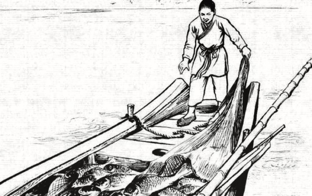 民间故事渔夫盖新房夜里接连丢鱼道士说你欠木匠十斤鱼