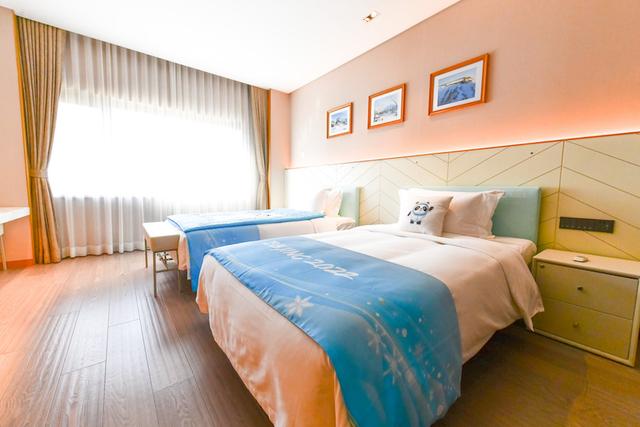 美国运动员：北京冬奥村的床令人难以置信！休闲区蓝鸢梦想 - Www.slyday.coM