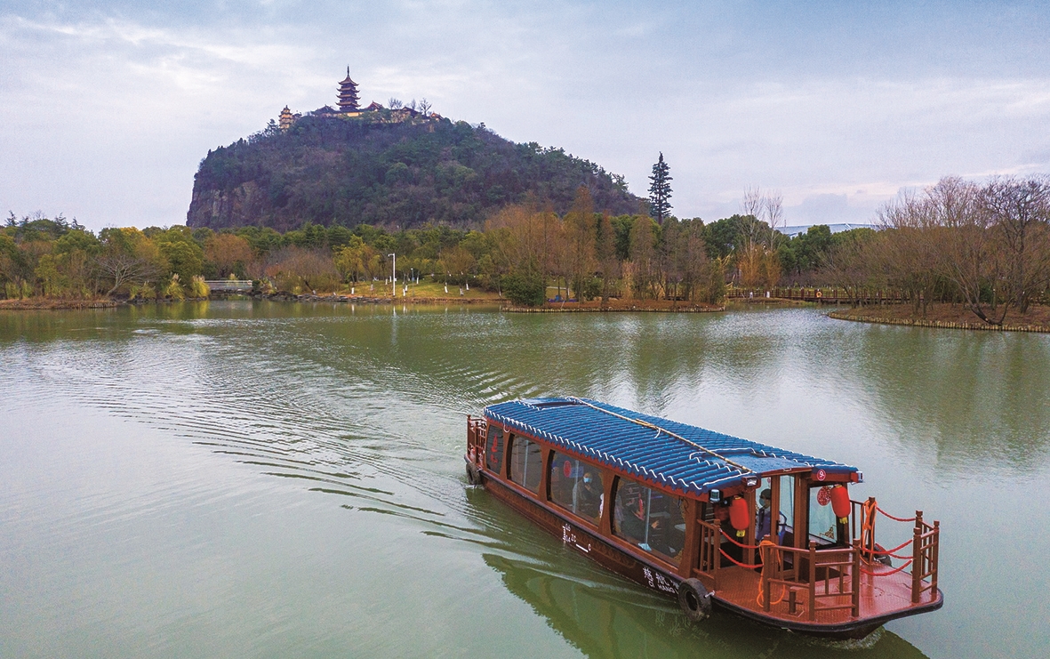 "慈航狼山"水上游线启航运营|森林公园_新浪新闻