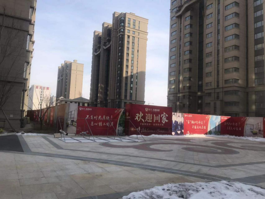 恒大北湖印象剩余没有交付的5栋楼也已经基本完工。张志强/摄